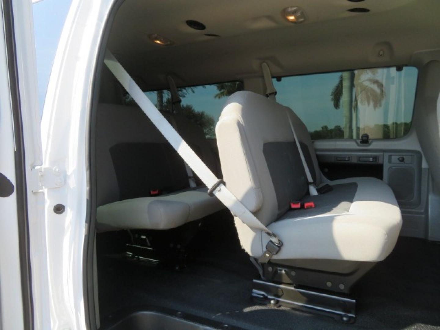 2014 White /GRAY Ford E-Series Wagon XLT (1FBSS3BL6ED) , AUTOMATIC transmission, located at 4301 Oak Circle #19, Boca Raton, FL, 33431, (954) 561-2499, 26.388861, -80.084038 - Photo#77